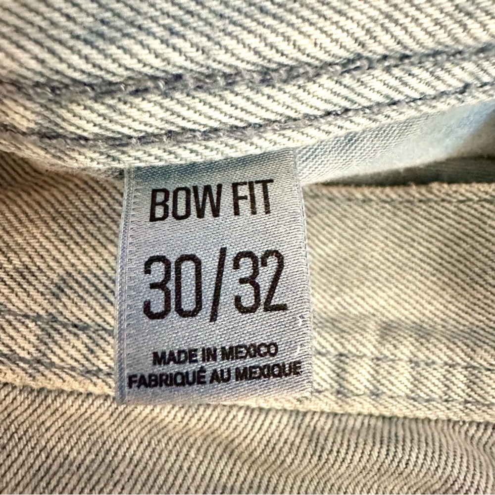 BDG Urban Outfitters High Rise Blue Straight Jeans Light Wash Women’s Size 30 - Picture 9 of 10